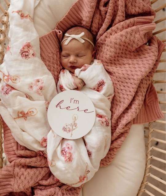 Ballerina | Organic Muslin Wrap