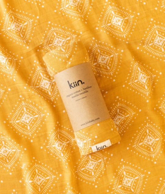 organic swaddle - morocco amber