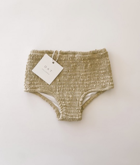 High Waisted Bikini Bottoms - Sand