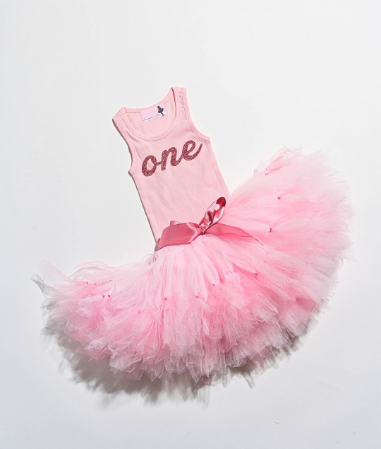 Pink Glitter Birthday Set