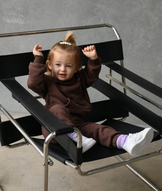 Quinn Hoodie Tracksuit - Cocoa/Latte
