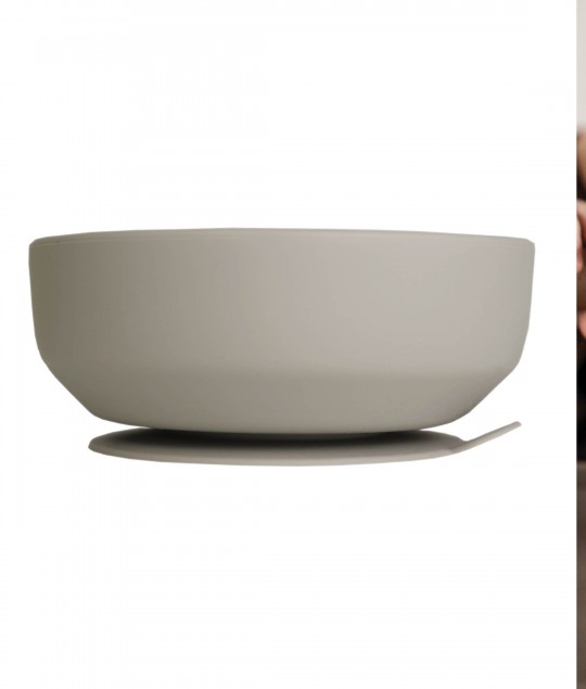 Suction Bowl - Greige