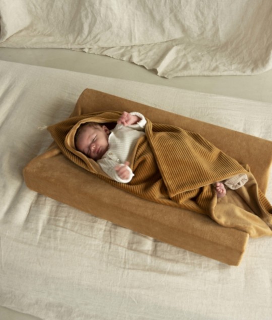 Wrapblanket | ribvelvet -- Natural