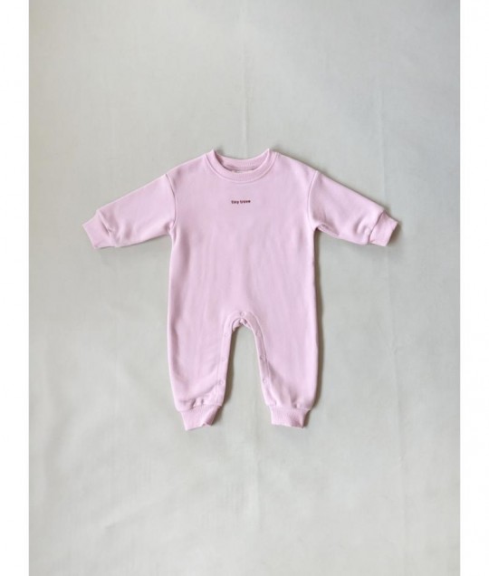 Otto Puff Circle Logo Romper - Pink