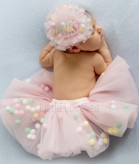 Newborn Birth Set - Baby Pink