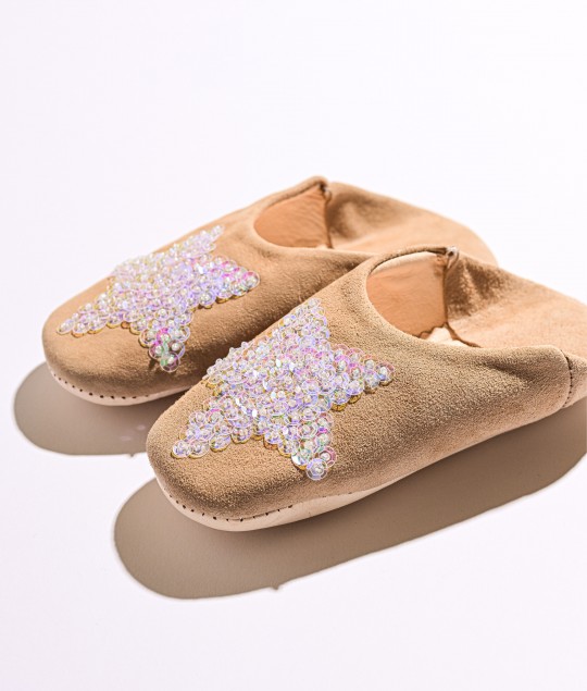 Beige Crystal Star