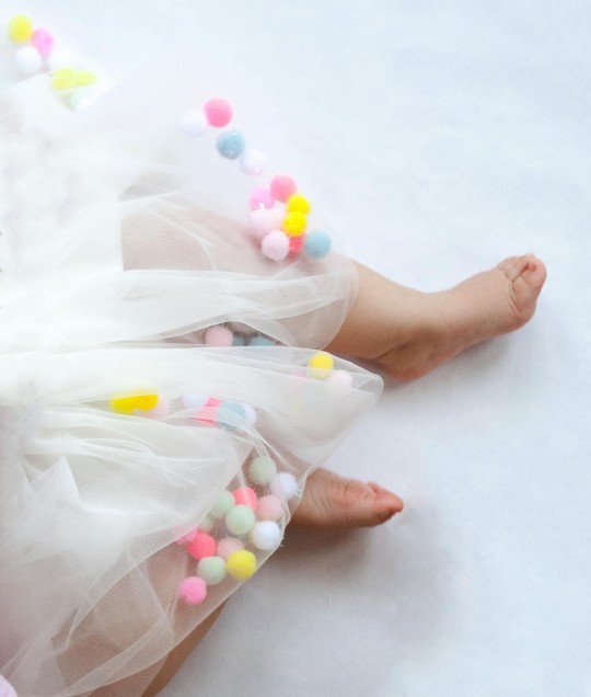 Pom-Pom Sweater & Skirt