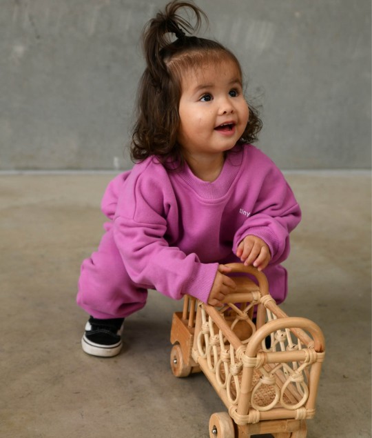 Woodie 3D Logo Tracksuit - Fuchsia