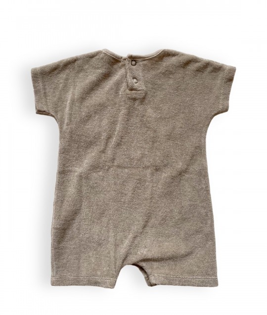 RUBI - Terry Romper - Sand