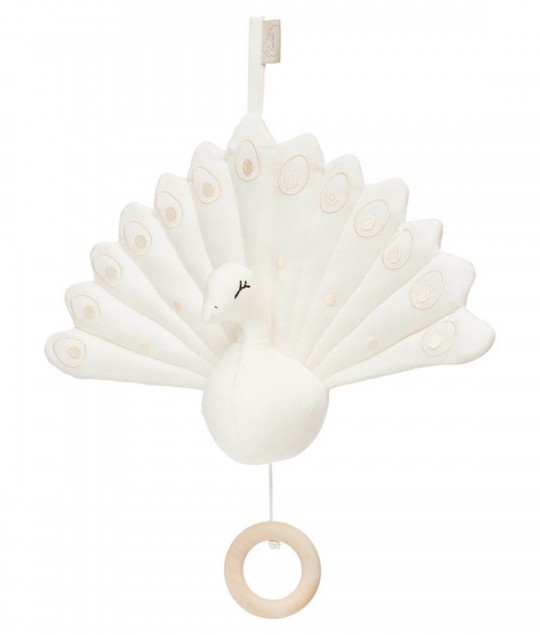 MUSIC MOBILE, PEACOCK - OCS CREME WHITE