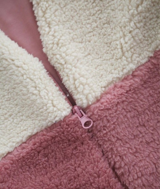 Teddy Vest - Pink