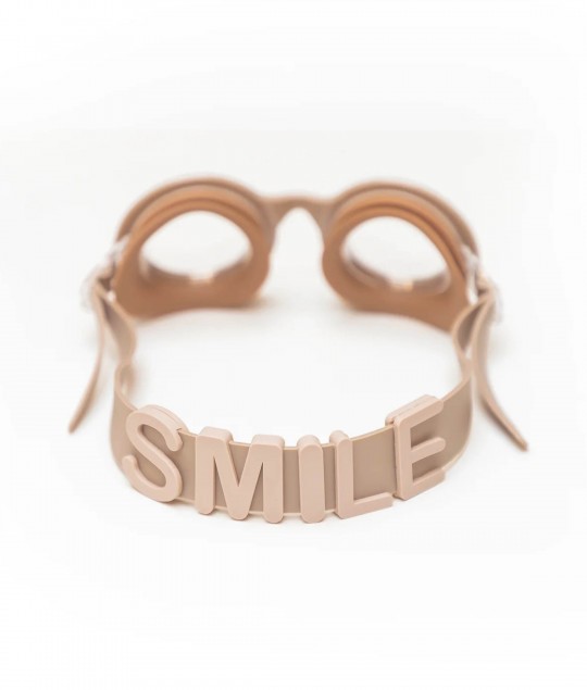 Swimming Goggles - Ivory - Smile