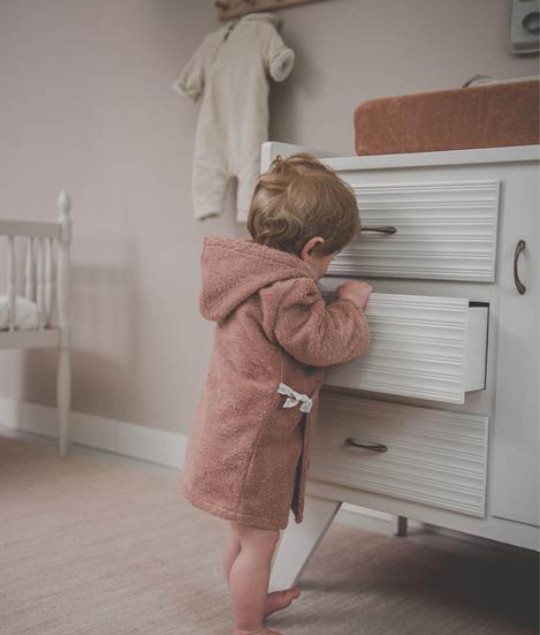 Baby bathrobe Dijon Daily - Earth Rose