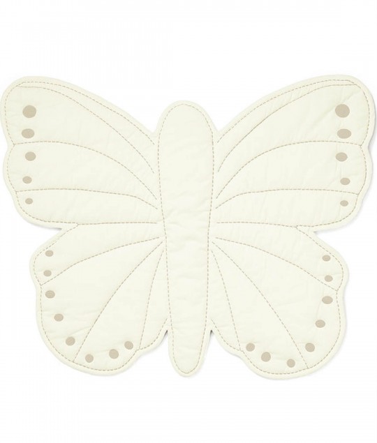 BUTTERFLY PLAY MAT - OCS OFF-WHITE