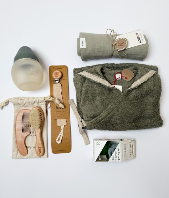 Khaki Maternity Bag - Gift Set