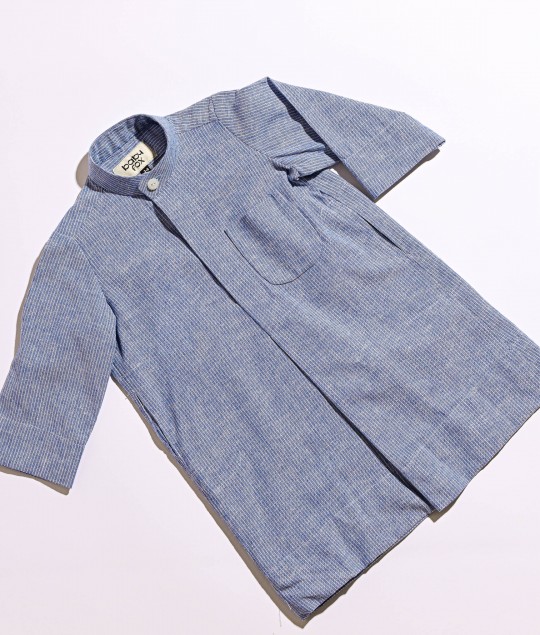 Navy Stripped Dishdasha