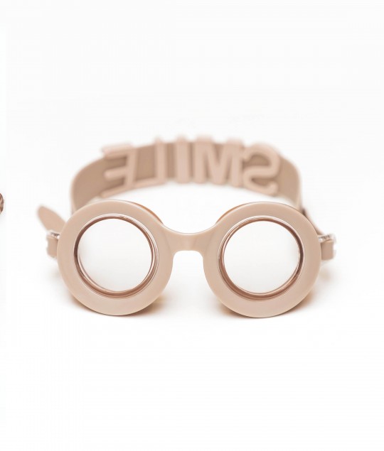 Swimming Goggles - Ivory - Smile
