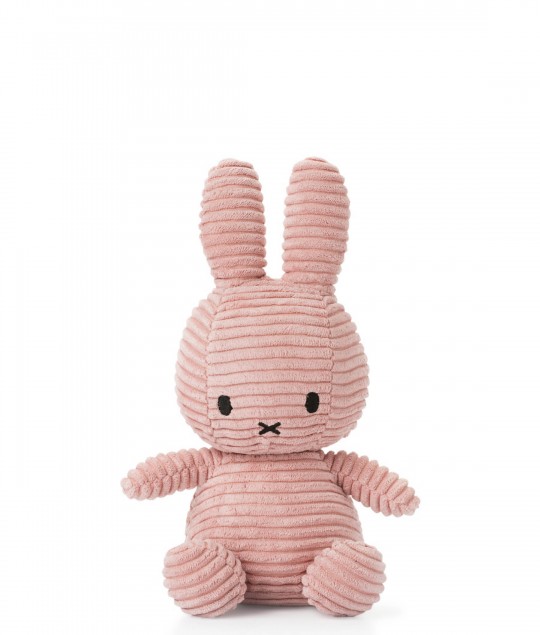 Miffy Sitting Corduroy Pink