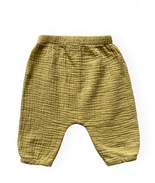 T A K I - muslin trousers - Hemp