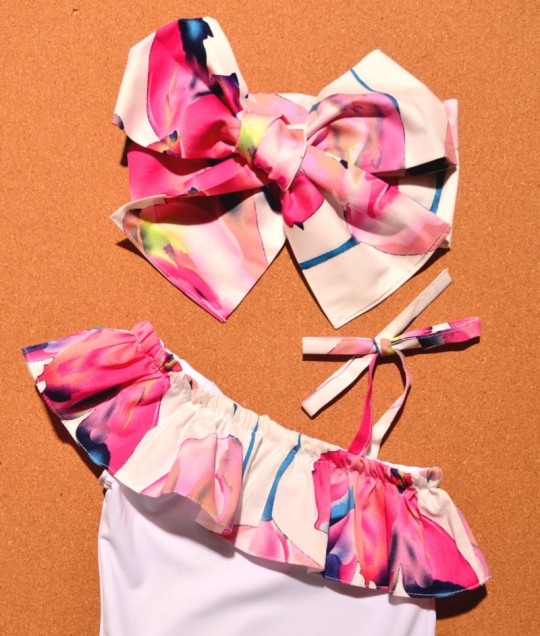 Floral Swimsuit & Headband
