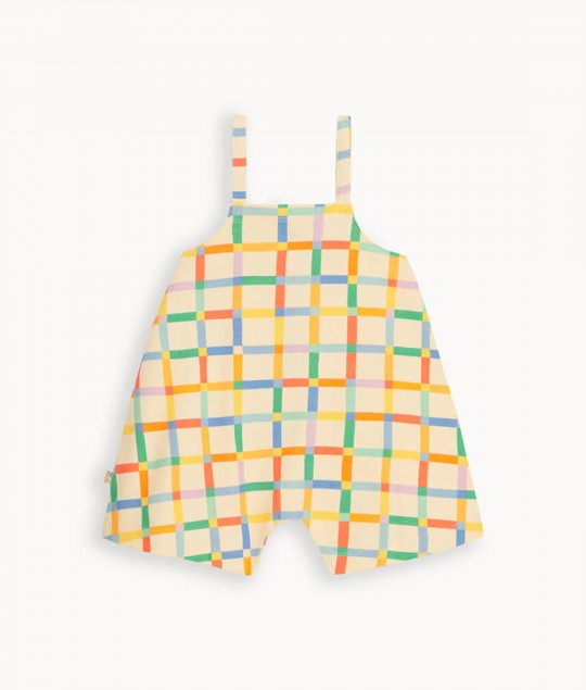 Rainbow Dungaree Shorts