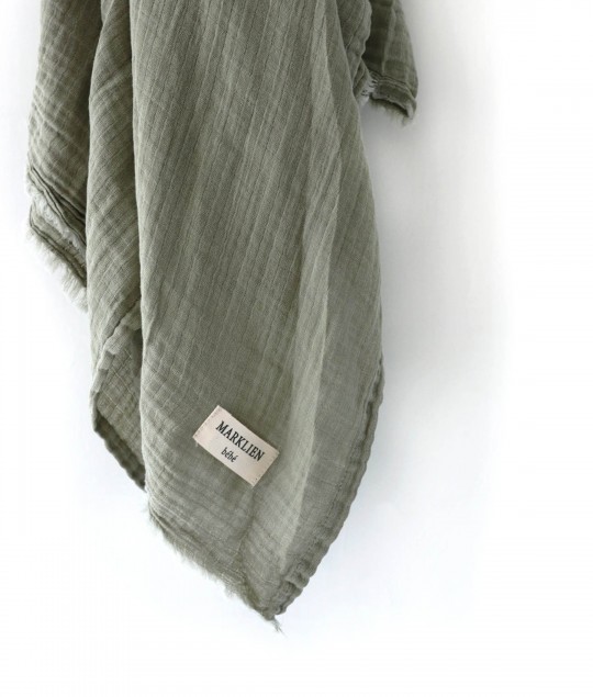 Muslin Swaddle Basil