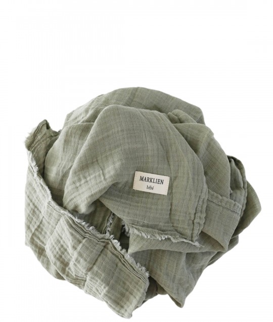 Muslin Swaddle Basil