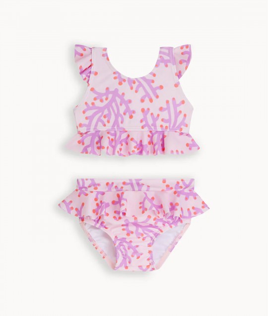 Pink Coral 2 Piece Bikini Set