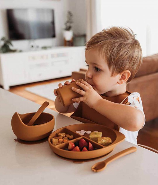 Silicone Meal Kit Chestnut