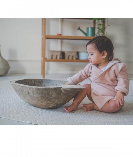Baby bathrobe Dijon Daily - Bright Blossom