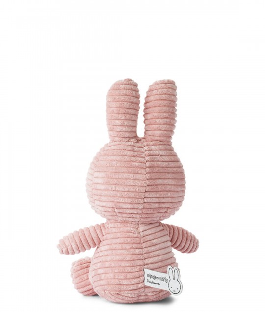 Miffy Sitting Corduroy Pink