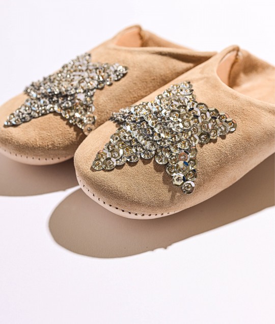 Beige Silver Star