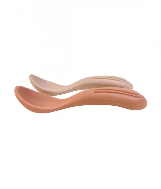 Baby Spoon - Cinnamon & Nude