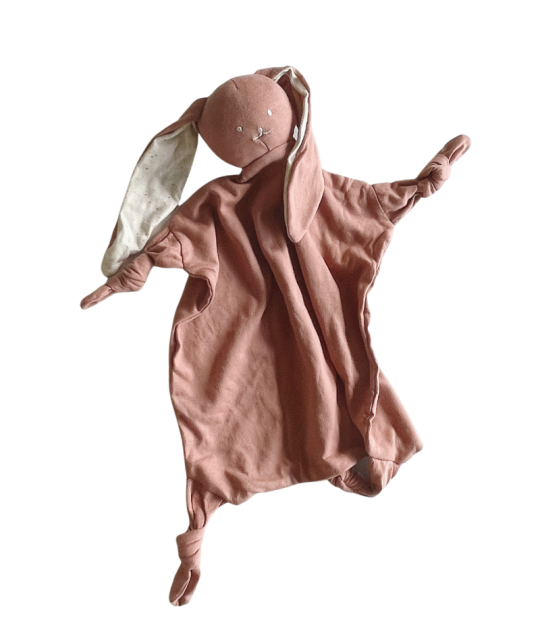 ORGANIC CUDDLE BLANKET. KOALA - Terracotta