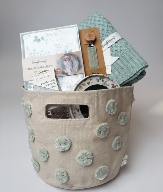 Tiny Snuggles Gift Basket
