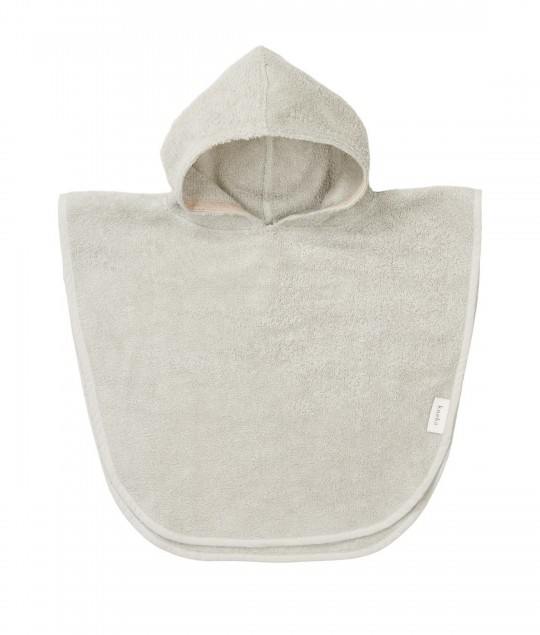 Bath poncho Dijon organic - Ocean Air