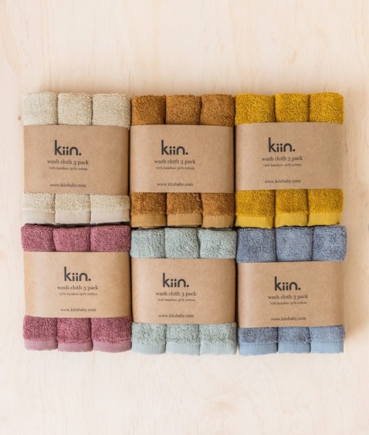 Wash Cloth 3 Pack - Mustard