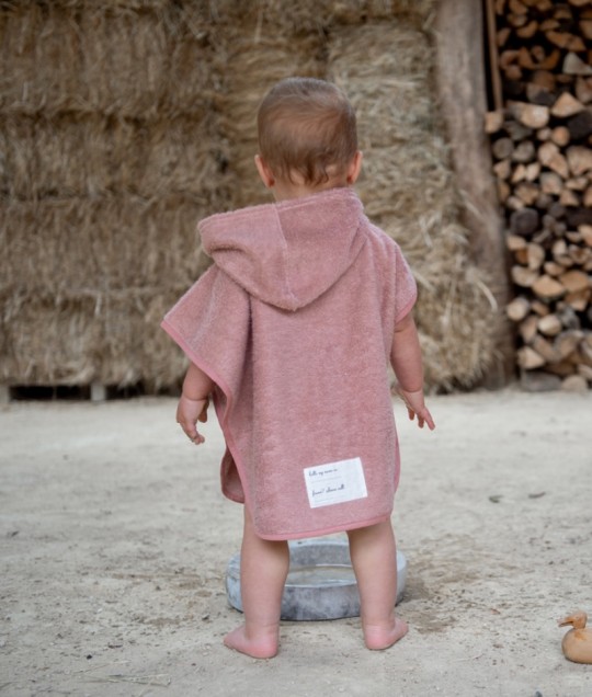 Bath poncho Dijon organic - Earth Rose