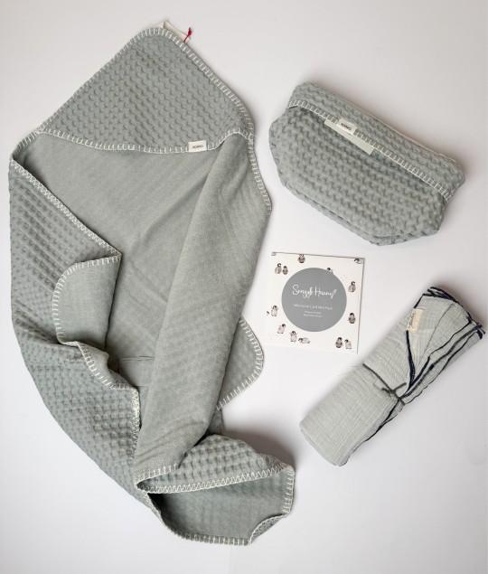 Baby Blue Whisper Gift Basket
