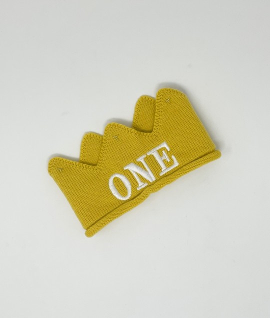 Mustard Cotton Crown - ONE