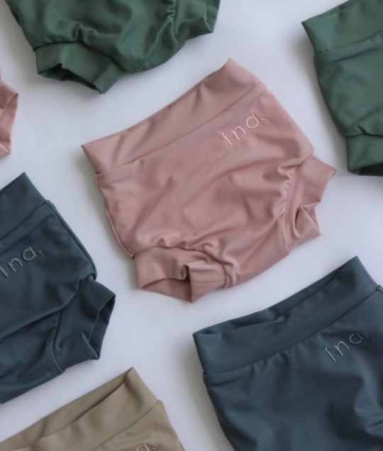 LUMI SHORT SWIM NAPPY - MINERAL
