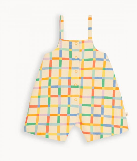 Rainbow Dungaree Shorts