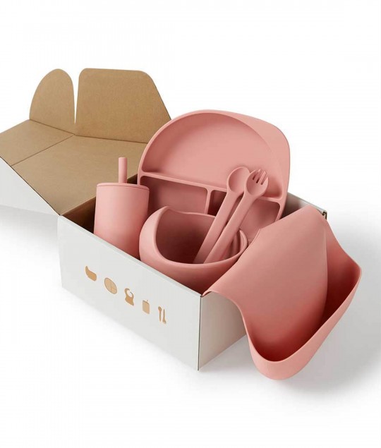 Silicone Meal Kit Rose
