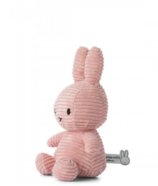 Miffy Sitting Corduroy Pink
