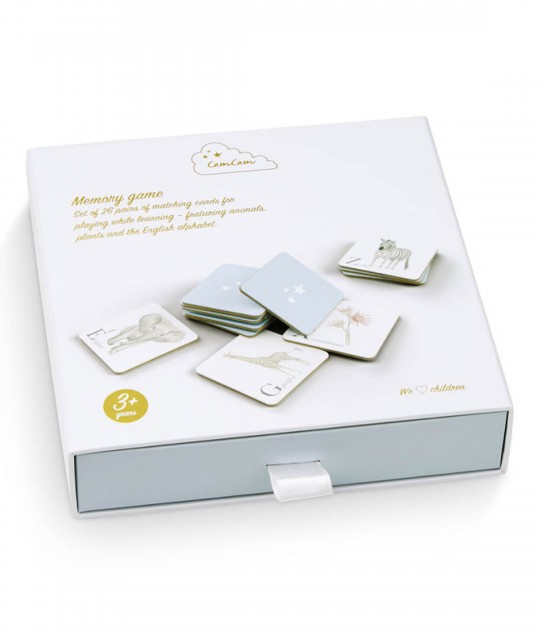 MEMORY CARDS, FSC MIX - ALPHABET ANIMALS