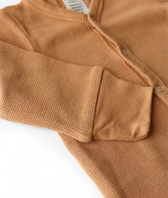 Bamboo Sleepsuit Almond