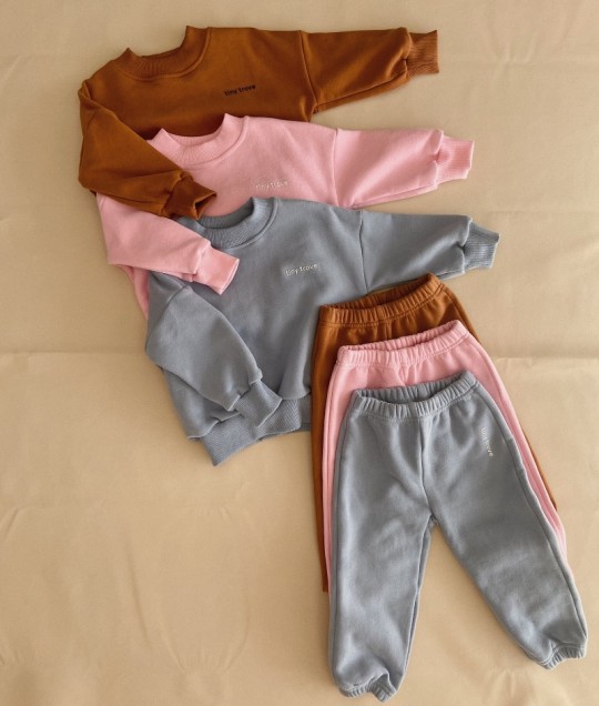 Woodie 3D Logo Tracksuit - Cinnamon