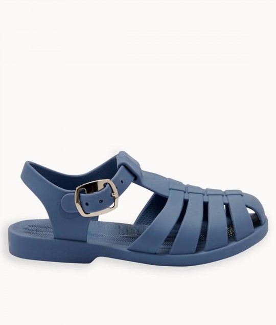 Blue Jelly Shoe