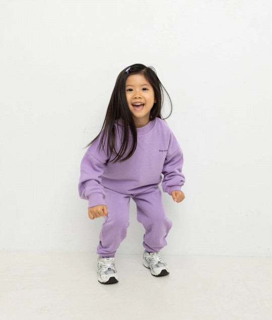 Woodie 3D Logo Tracksuit - Lilac