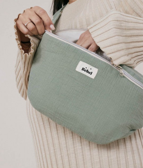 BANANA CHANGING BAG - Almond